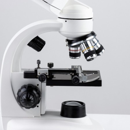 Microscope Laboratory multiplicity 40,100,400, backlight-5