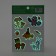 Children's stickers with a luminous layer "Pets", 11 x 16 cm