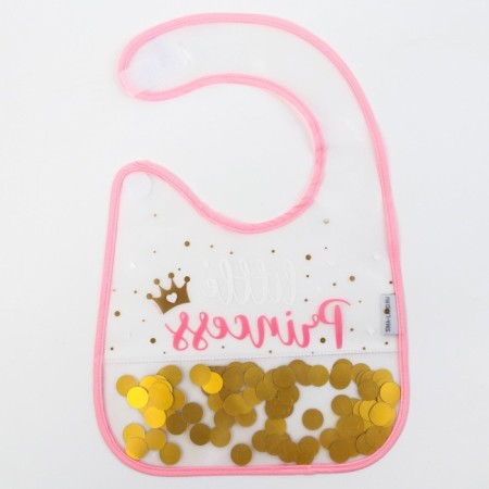 Blooper for feeding "Little" waterproof on Velcro, inside with confetti, species of mix-12