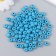 Beads for creativity, "turquoise-blue" D-0.8 cm, set of 20 g