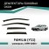 Defly window deflectors for Mazda Familia (Y11), 1999-2008, station wagon