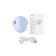 Vacuum-wave contactless stimulator of the Satiffyer Sugar Rush clitoris, silicone, blue color
