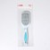 The comb is massage, ventilated, 6.5 × 23.5 cm, white/blue color