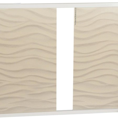 Bath screen "premium a", 168 cm, sandy color-3