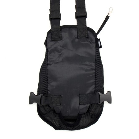 A backpack-carrier for cats and dogs "Kangaroo", m-32 x 20 cm (ds 29-34, og 25-43 cm), black-3