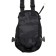 A backpack-carrier for cats and dogs "Kangaroo", m-32 x 20 cm (ds 29-34, og 25-43 cm), black