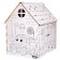 House-painting from cardboard "Fire Station"
