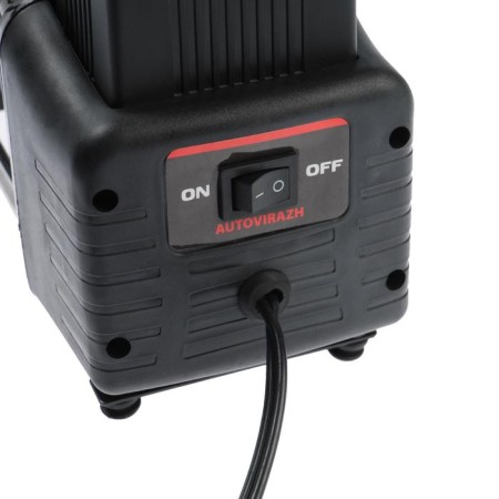 Automobile compressor, two-cylinder Autovirazh 75 l/min with a manometer AV-010750-4