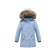 Winter park for a girl, height 122 cm, blue color