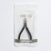 Pigitan nippers, hidden spring, rubberized pen, 11 cm, blade length - 12 mm, silver/black color