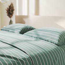 Bedding Ethel 2 joint venture Mint Stripes 175x215 cm, 200x220 cm, 70x70cm-2 pcs, 100% cotton, Poplin