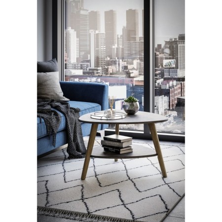 Brooklyn coffee table, 780x770x500, gray concrete/oak sonom-2