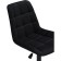 Computer chair Chester Metal/velor, white/black 49x60x84 cm
