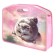 Folder with handles plastic A4, 370 x 300 x 110 mm, with a cut handle, Phoenix "Cat"