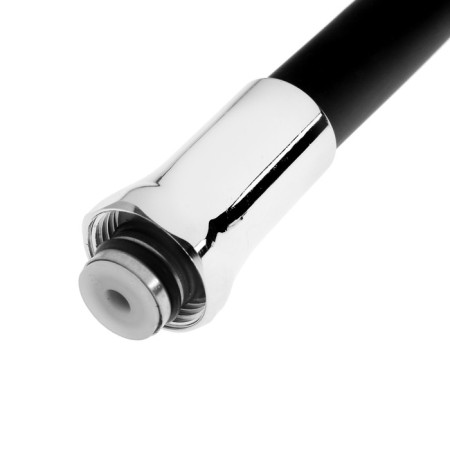 Pour for the Zein mixer, 3/4 ", flexible, silicone, stainless steel, 50 cm, plastic mesh, black-5