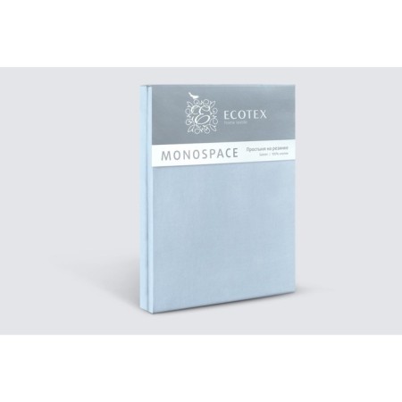 Glass sheet "Monopasse", size 180x200x23 cm, gray-blue color-2