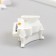 Figure for Florarium Polystone "White Piano" 5x4.5 cm