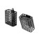 Feeding feeder Yaman rectangular 30 g, metal, removable plastic bottom, packaging 10 pcs. 106948