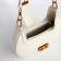 Female bag Textura, small size, milk color