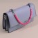 Handle for bag, beads, d = 10 mm, 30 cm, pink color