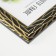 Photo frame plastic 10x15 cm "Roots" black with gold 19x14 cm