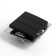 3-clavy switch (mechanism), 250V, 10A, Stekker Series Catherine, Black, GLS10-7108-05