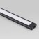 Overhead aluminum profile for Elektrostandard LED tape, LL-2-ALP006, 2000x15x6 mm, black color black