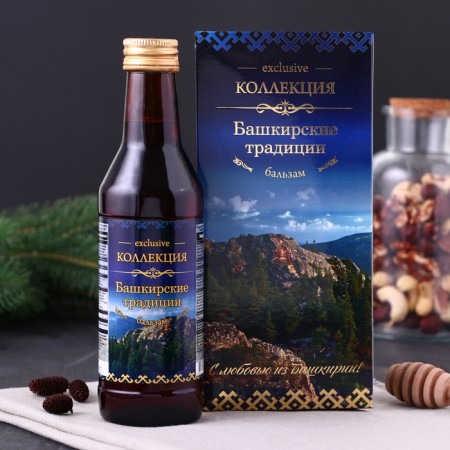 Syrup on vegetable raw materials "Balm" Bashkir traditions ", 240 ml
