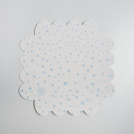 Box for confectionery products with PVC Vorosty Morning, 13 x 13 x 3 cm, New Year-5
