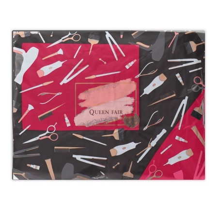 Apron for the master, black/red color-8