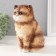 The piggy bank "Vasily Kitten" 19 x 11 x 14 cm.