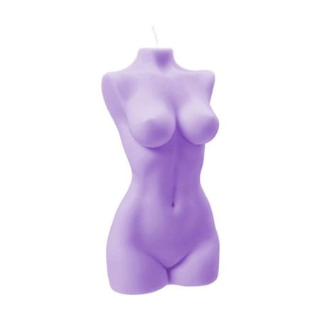 Interior candle Pecado BDSM "Women's torso" 850 gr, purple-1