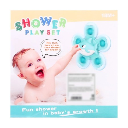 Spinner for the bathroom "Octopus", on the suction cup-6