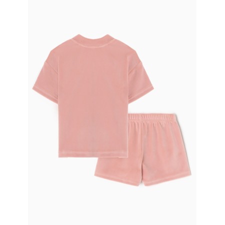 Costume (shorts and T -shirt) crumb I Plushy, p. 80-86 cm, pink-8