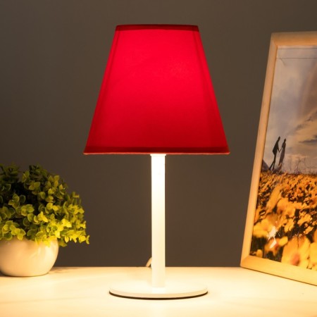 Desktop lamp Jack 1x15W E14 white/red 18x18x32cm Risalux-1