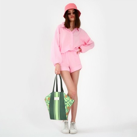 Bag Women's Beach "Avocado" + bikini Bag-12