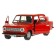 Metal machine "VAZ -2101", retro - model "Kopeika", doors, trunk, inertia, 12 cm, red are opened