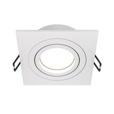 The built-in lamp Technical DL024-2-01W, 1x50W, 9.2x9.2x2.5 cm, GU10, white color