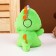 Soft toy "Dragon" on a key fob, 12 cm, color mix