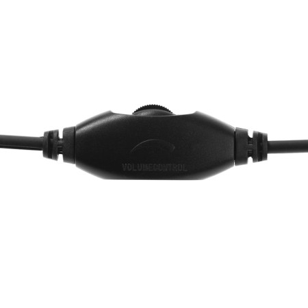 Dialog Homeline HS-M230 headphones, game, full-size, microphone, 2x3.5mm, 1.5 m, black-8