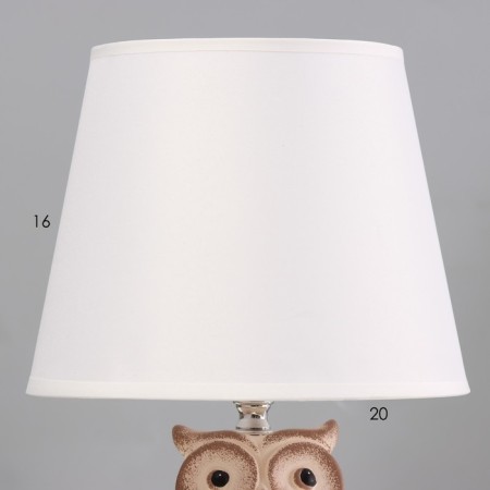 Board Lamp "E14 40w Brown 20x20x32cm-3