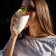 GUZZINI Tierra glass, 520 ml, milk-white color