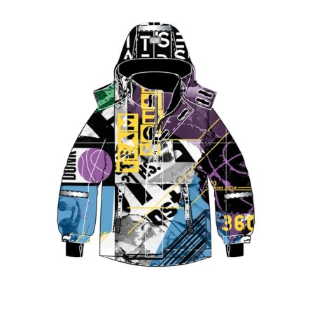 Winter jacket for a boy PlayTode, height 170 cm-12