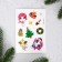 New Year's notebook - New Year's engraving "New Year's fairy tale", 10 sheets, sheet of stickers