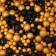 Grain dragee in color confectionery glaze (pearls gold, black) 1.5 kg