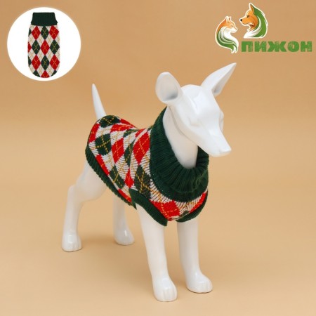 Sweater "Chess", L (DS 29, Osh 29, OG 29-49 cm)-1