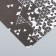 Scrapbooking paper "Triangles in details" density 180 g 15.5x17 cm