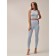 Top Female Halter Neck, size l/xl, Iris color