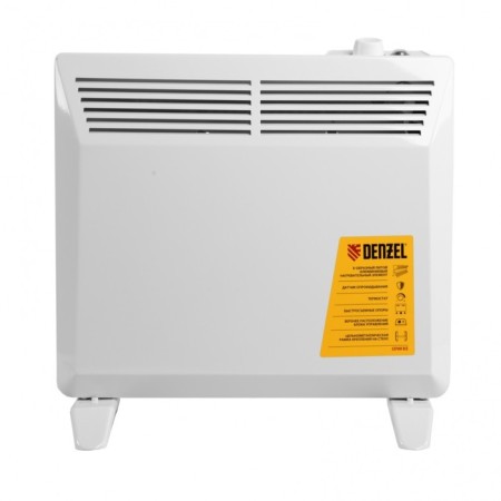 Denzel XCE-1000, 15 m², 1000 watts, convector, white-2