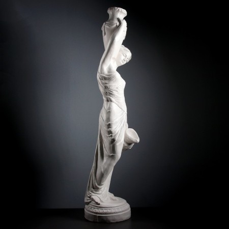 Figure "Girl with a jug" White, 140cm-3